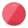 B14HR - Evans Hydraulic Red Coated Snare Batter, 14 